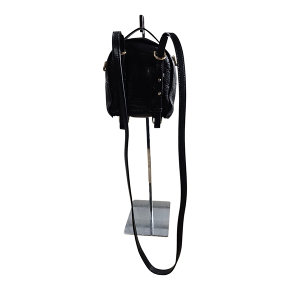 MICHAEL KORS Jessa Small Black Pebbled Leather Convertible Backpack - Picture 4 of 14